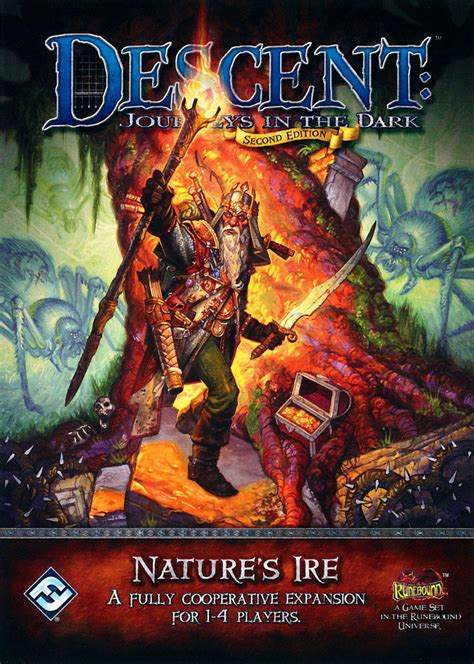 Buy Boardgames Descent Board Game 2nd Ed Co Op Adventures Natures