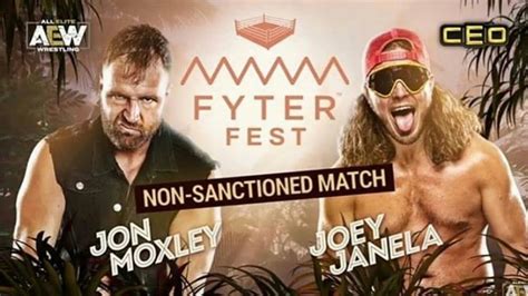Aew Fyter Fest Full Match Card Preview Highlights Jon Moxley Vs Joey Janela Youtube