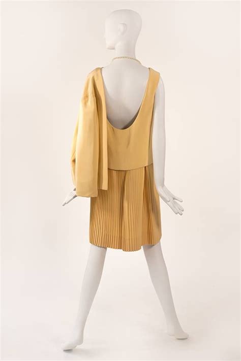 Butter Yellow 1920s Style Ensemble By Designer Norman Norell 1920s
