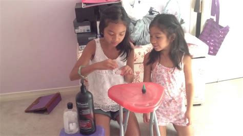 Then, add food coloring or glitter if you'd like. How to make slime without borax, glue or laundry detergent. - YouTube