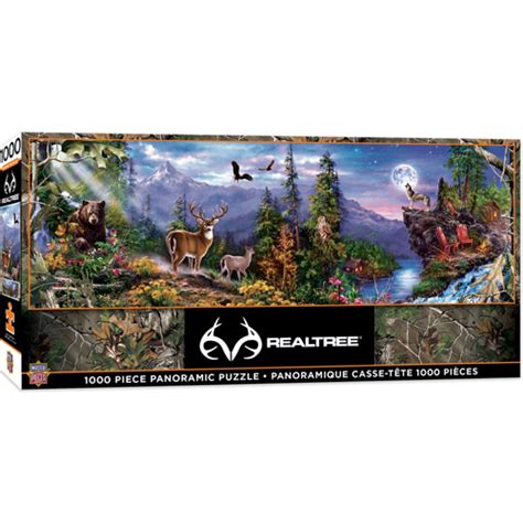 Masterpieces Puzzle Licensed Panoramic Realtree Puzzle 1000 Pieces