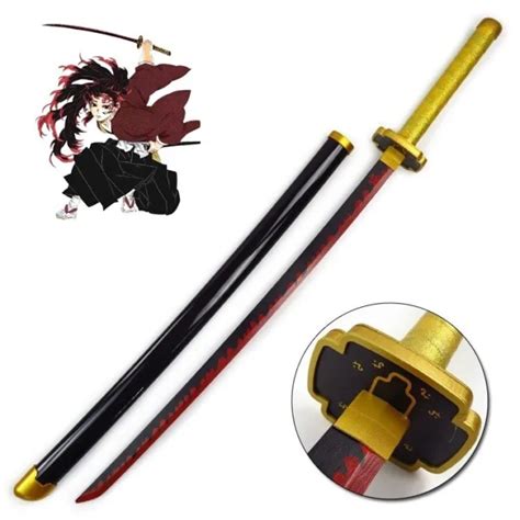 Demon Slayer Yoriichi Tsugikuni Nichirin Sword Anime Cosplay 104cm