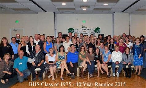 Burroughs High School Bhs Class Of 1975 Alumni Ridgecrest