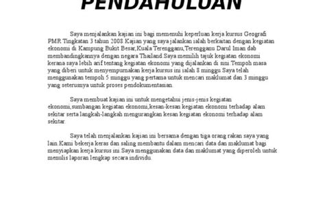 Contoh Pendahuluan Untuk Folio Sejarah Kamorakruwwalton