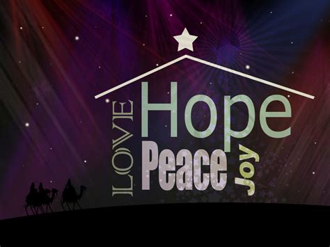 Worldwide Call ~ The Deeper Meanings Of Advent Hope Love Peace And