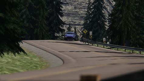 Porsche Gt Rs Assetto Corsa At Lake Louise Downhill Onboard Youtube