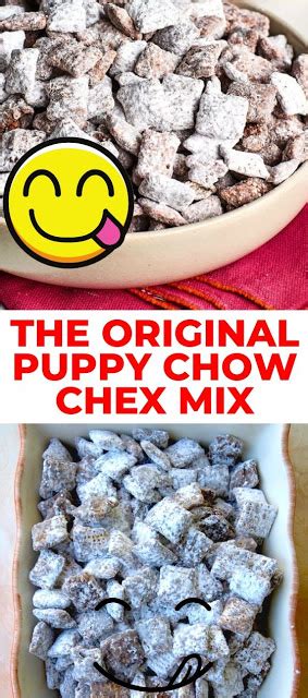 Make sure to use carob chips instead of chocolate chips — it won't melt as quickly on your fingers. PUPPY CHOW CHEX MIX RECIPE FOR ANY OCCASION! | Healthy Life