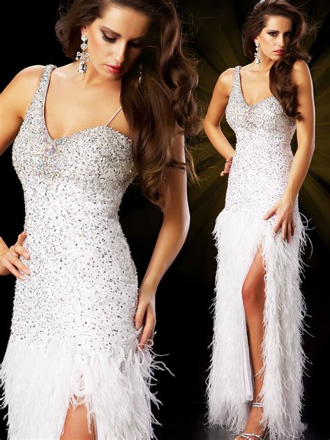 Under the direction of accomplished designer mac duggal, the company is one of the fastest… Mac Duggal Pageant Dress 1143 Evening Gowns with Feathers ...