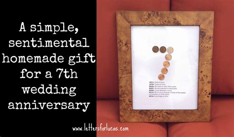Modern day gifts like brass are also given to celebrate the 7th another traditional gift for celebrating your 7th year is wool. 7 Years & Counting… A Great Gift Idea