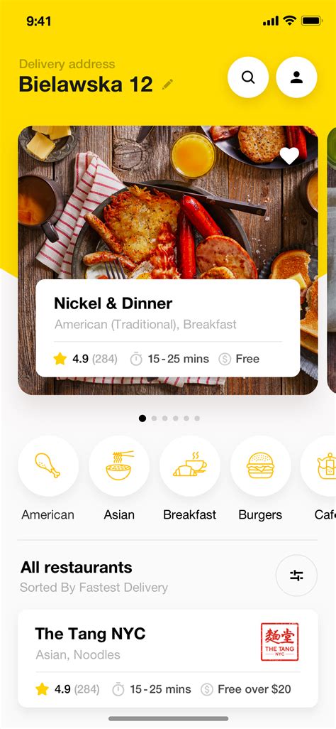 Maybe you would like to learn more about one of these? Food Delivery App. Restaurants by Eugene Olefir for ...