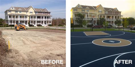 Basketball Court Builders In Pennsylvania Usa Sport Builders