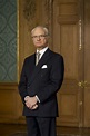 King Carl Gustav of Sweden 40 years as king of Sweden, official photo ...