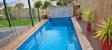 See more ideas about backyard, pool designs, backyard pool. Loved this! Above ground lap pool with deck | Small ...