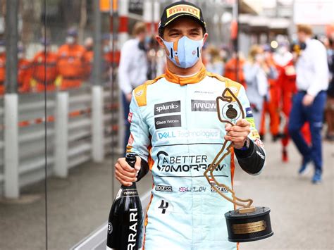 Monaco Grand Prix 2021 F1 Result Lando Norris Daniel Ricciardo