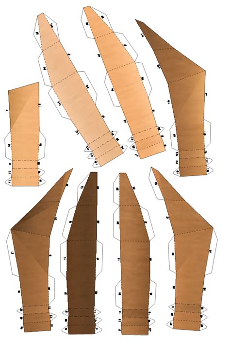 Ossorio Recortables De Papel Papercraft Ossorio Recortable De Un