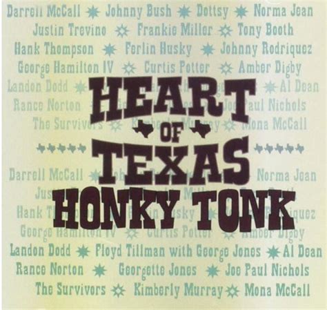 various artists heart of texas honky tonk cd various artists cd album muziek