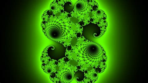 47 Green Fractal Wallpaper