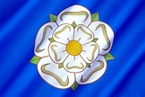 Bandiera E Simbolo Di Yorkshire - Il Regno Unito Fotografia Stock ...