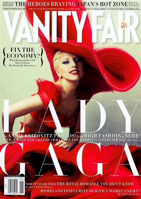 Lady Gaga By Annie Leibovitz For Vanity Fair January 2012 Visual Optimism Fashion Editorials