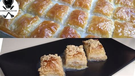 Mutlaka Denemelisiniz Baklava Yufkasından Soğuk Baklava Tarifi