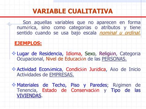 Ejemplos De Variables Cualitativas Y Cuantitativas En Estadistica Vrogue
