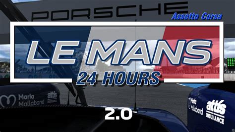 Assetto Corsa Le Mans 24 Hours 2023 Extension 2 0 Onboard Preview