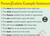 50 Example Sentences of Personification in English - iLmrary