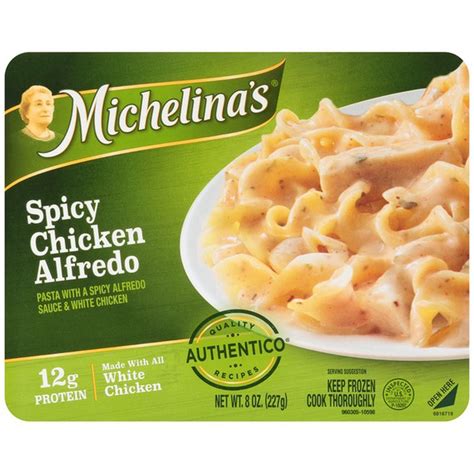 Michelinas Spicy Chicken Alfredo 8 Oz From Safeway Instacart