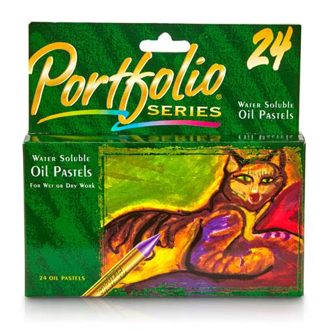 Crayola Water Soluble Oil Pastels 24 Count Portfolio Series