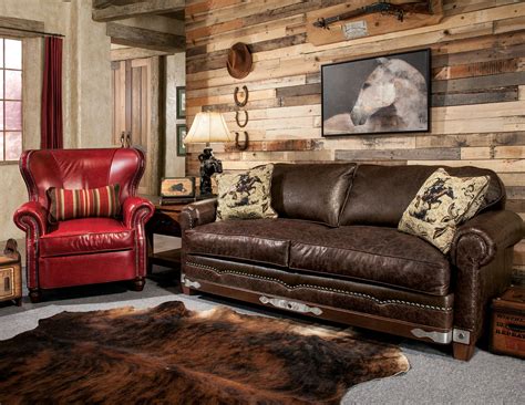 Winchester Leather Marshfield Furniture Living Room Inspiration Rustic Rustic Living Room