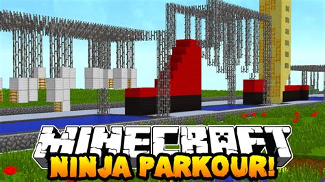 Minecraft Ninja Warrior Parkour Course Special Obstacles W