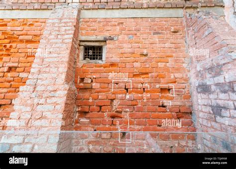 Bullet Holes In A Brick Wall Jallianwala Bagh A Public Garden In