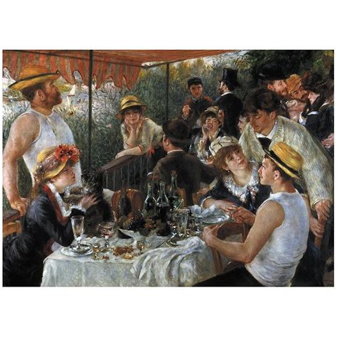 Auguste Renoir Luncheon Of The Boating Party 1881 Painting