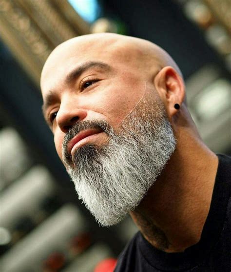 30 Beard Styles For Older Bald Men Fashion Style