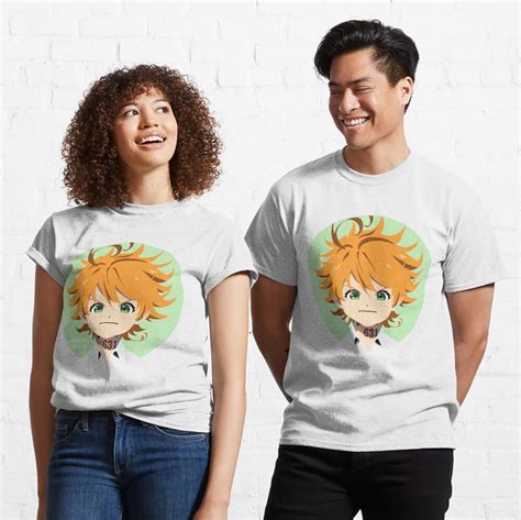 Emma The Promised Neverland Vector Art Classic T Shirt By Cae Grey In My Xxx Hot Girl