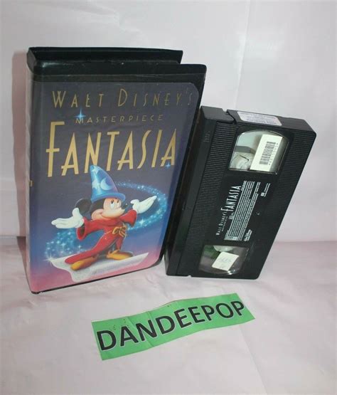 Walt Disneys Masterpiece Fantasia Vhs 1991 For Sale Scienceagogo