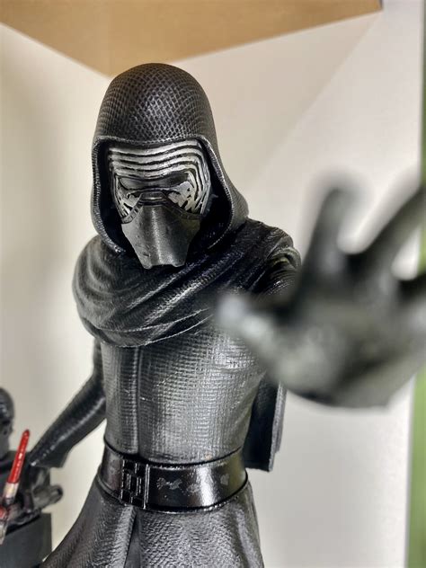 Kylo Ren 3d Printing Figurine Assembly Cgtrader