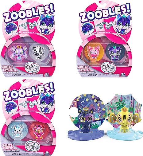 Zoobles Opposite Obsessed 2 Pack Transforming Collectible Figures And