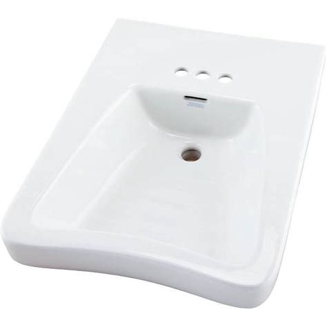 Gerbers Luxoval 1913 X 1575 Undercounter Bathroom Sink White Hd Supply