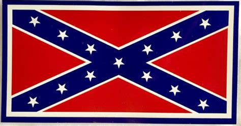 Confederate Flag Bumper Sticker Dl Grandeurs Confederate And Rebel Goods