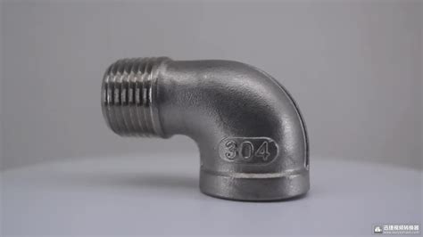 Stainless Steel 304 316 Investment Casting 150psi 90 Degree Male Female