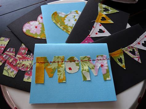 Simple Handmade Mothers Day Cards