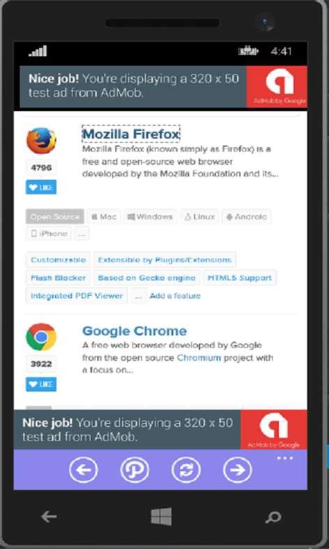 You should confirm all information before relying on it. Opera Mini Alternatives for WP for Windows 10 free download on 10 App Store