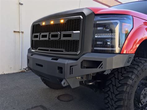 Fits 2011 2016 Ford F250 F350 Super Duty New Raptor Style Front Bumper