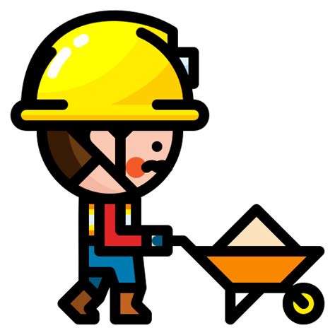 Builder Free Construction And Tools Icons