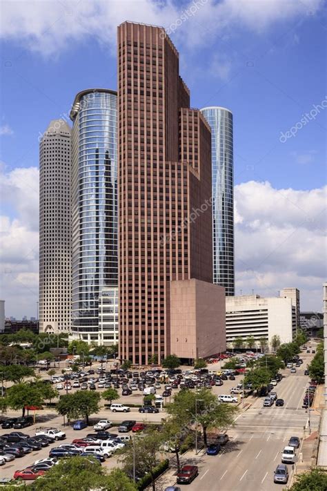 Skyscrapers In Houston Downtown Texas — Foto De Stock © Philipus
