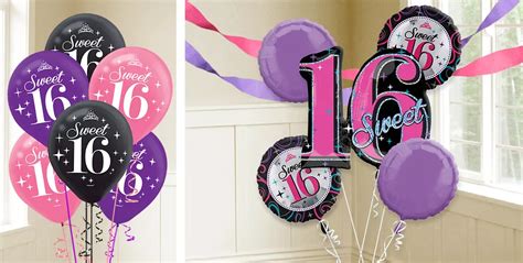 Sweet 16 Birthday Balloons Party City
