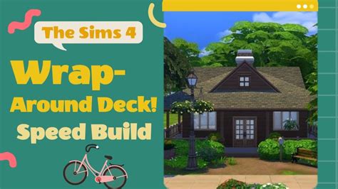 Wrap Around Deck Base Game Home The Sims 4 Speed Build Game