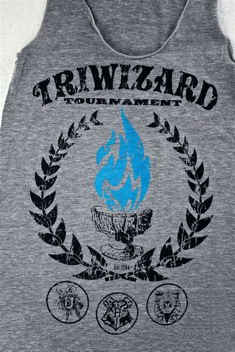 Harry Potter Shirt Triwizard Tournament Womens Racerback Tank Top The