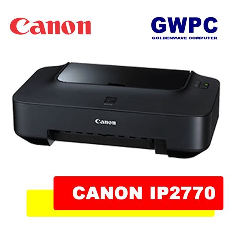 Canon Pixma Ip2770 Printer Single With Original Cartridge Ip 2770 Ip